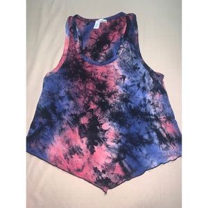 Tie-dye crop top